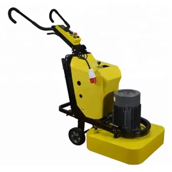 Semi-Automatic Floor Grinder and Sanding Machine for Stone and Concrete Featuring New Motor and Gearbox for Home Use