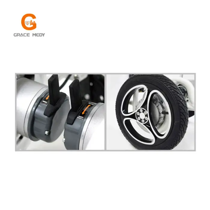 Fully Automatic Intelligent Home Medical Electric Wheelchair Dual Mode Foldable and Lightweight