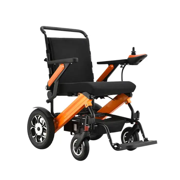 Super Foldable Intelligent Electric Wheelchair with Remote Control Multi-Function Power Wheelchair