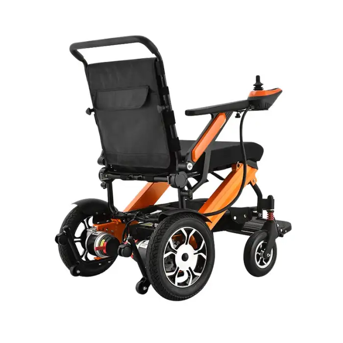 Super Foldable Intelligent Electric Wheelchair with Remote Control Multi-Function Power Wheelchair