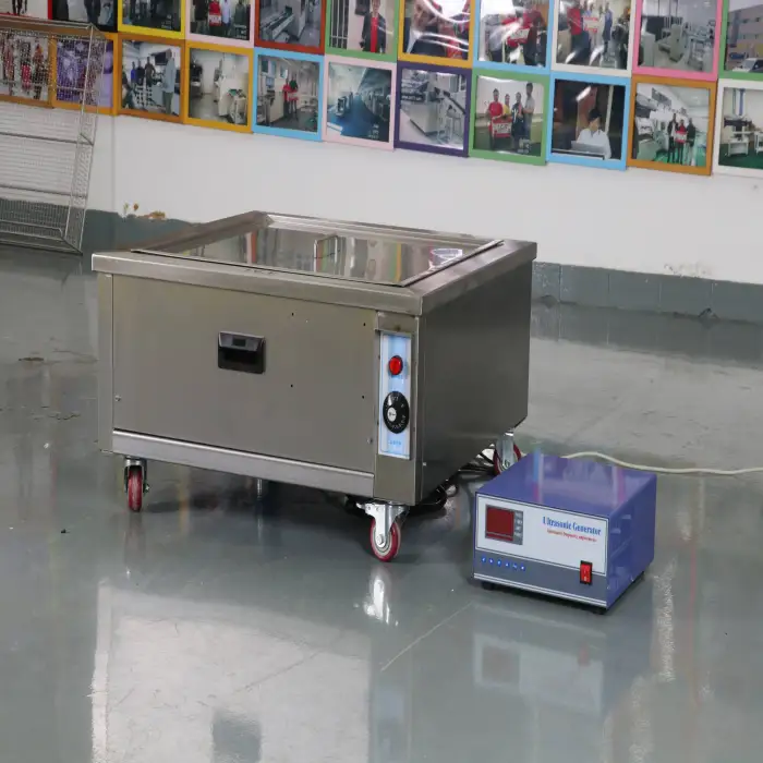 Stainless Steel Ultrasonic Cleaning Machine for Electronics Production Effective Degassing of PCB & Spare Parts