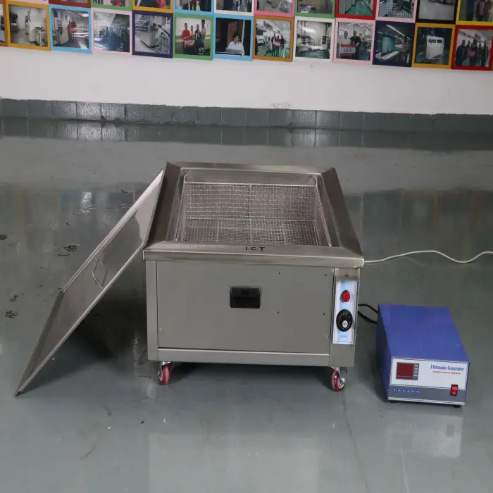 Stainless Steel Ultrasonic Cleaning Machine for Electronics Production Effective Degassing of PCB & Spare Parts