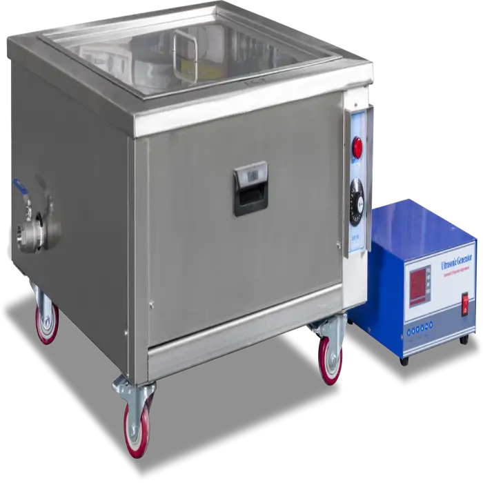 Stainless Steel Ultrasonic Cleaning Machine for Electronics Production Effective Degassing of PCB & Spare Parts