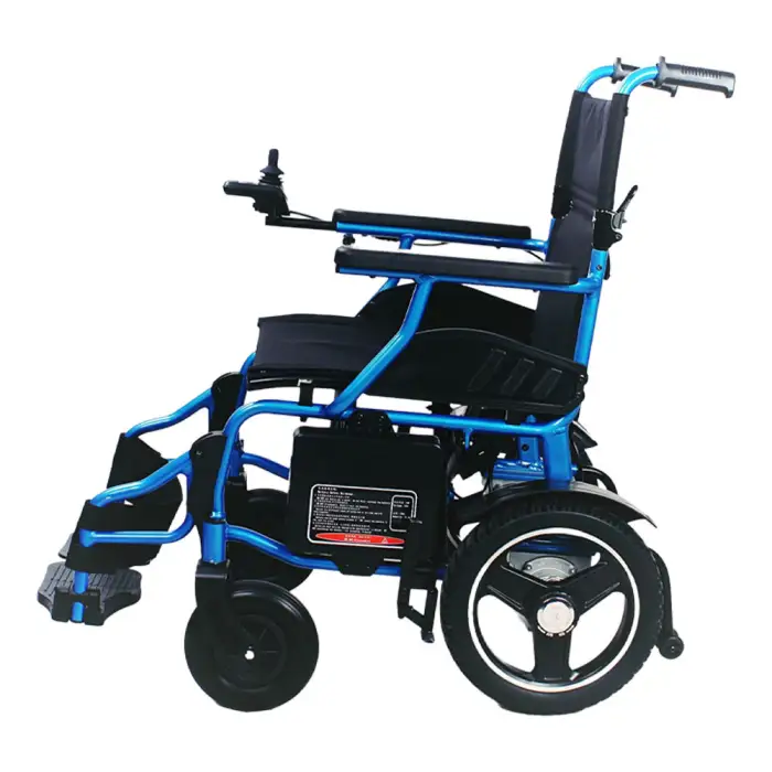 High Quality Lightweight Electric Wheelchair for Patients Disabled People Traveling Family Use Convenient Foldable