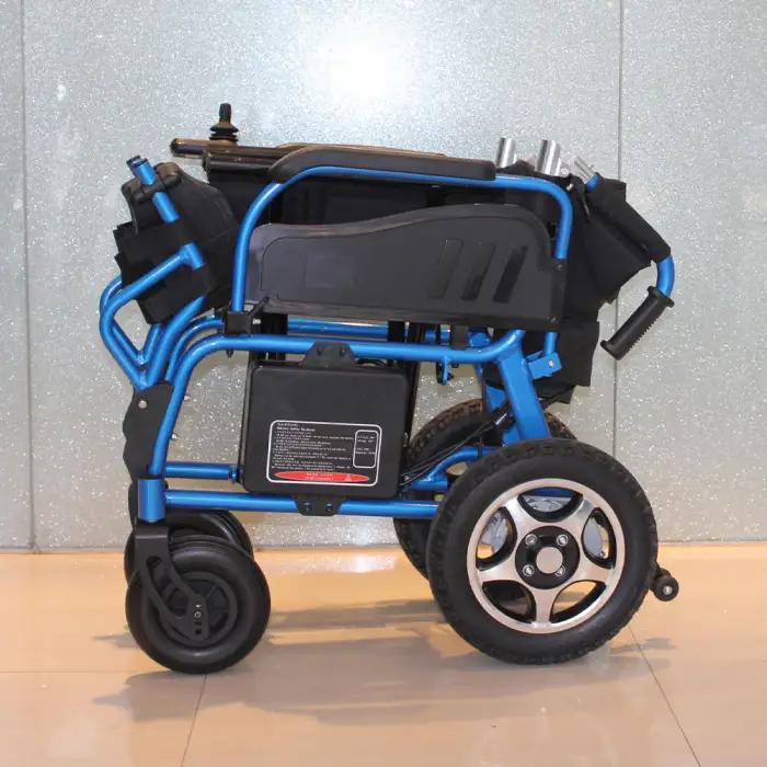 High Quality Lightweight Electric Wheelchair for Patients Disabled People Traveling Family Use Convenient Foldable