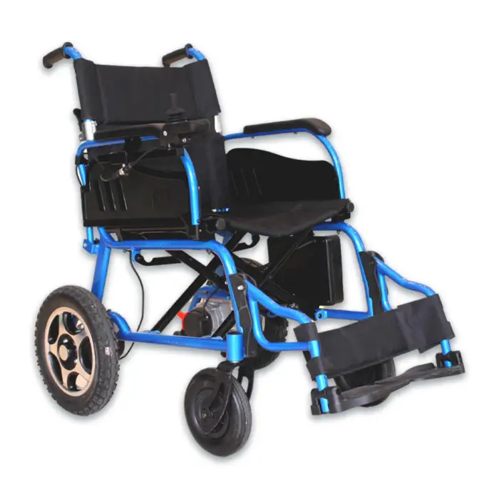 High Quality Lightweight Electric Wheelchair for Patients Disabled People Traveling Family Use Convenient Foldable