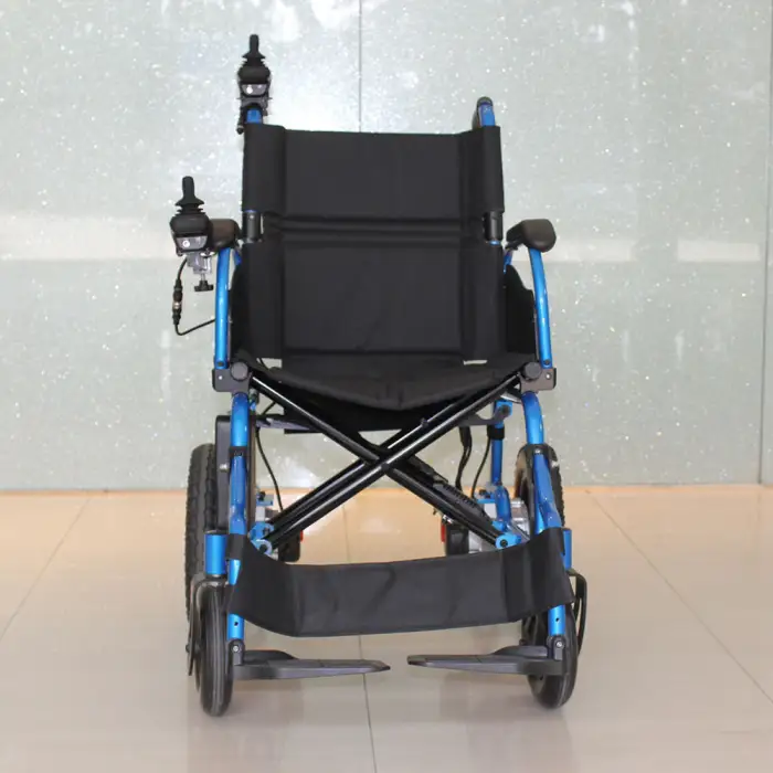 High Quality Lightweight Electric Wheelchair for Patients Disabled People Traveling Family Use Convenient Foldable