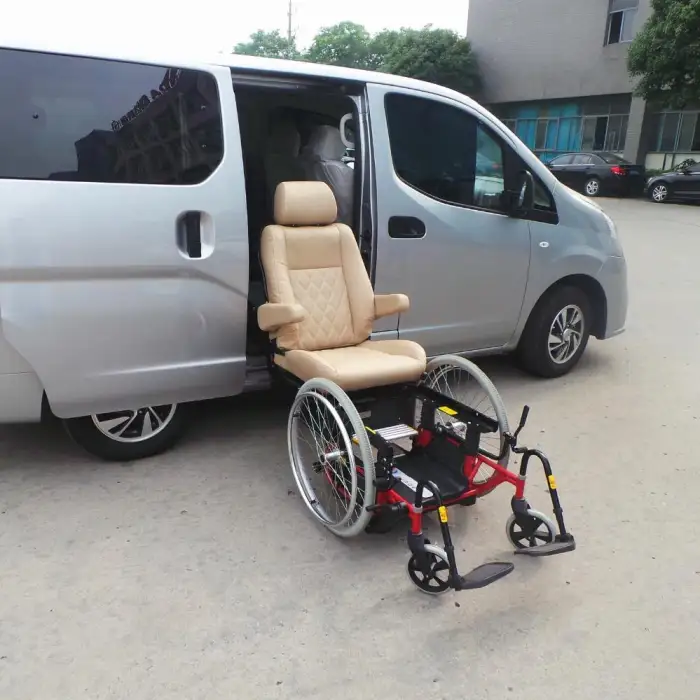 Upgrade Luxury Wheelchairs with Rotating Car Seats Customizable for People with Limited Mobility Disabled Elderly