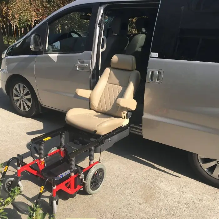 Upgrade Luxury Wheelchairs with Rotating Car Seats Customizable for People with Limited Mobility Disabled Elderly