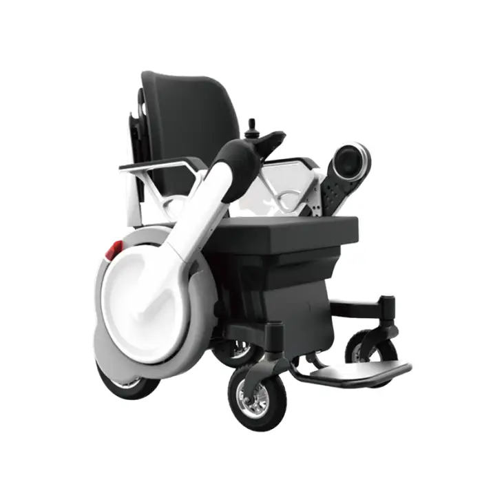 Affordable Luxury High-End Aluminum Electric Wheelchair with Customizable Functions for Disabled