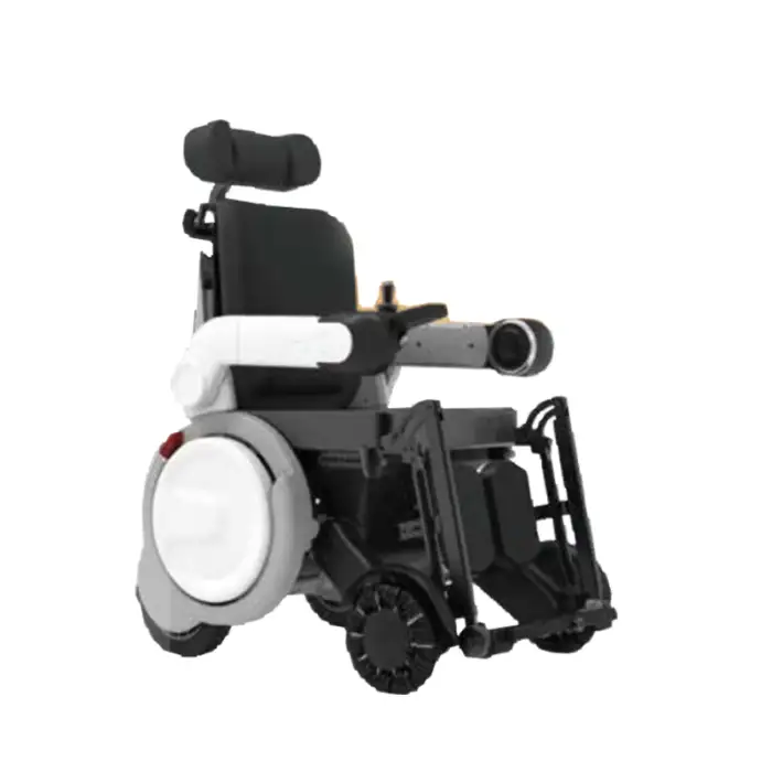 Affordable Luxury High-End Aluminum Electric Wheelchair with Customizable Functions for Disabled