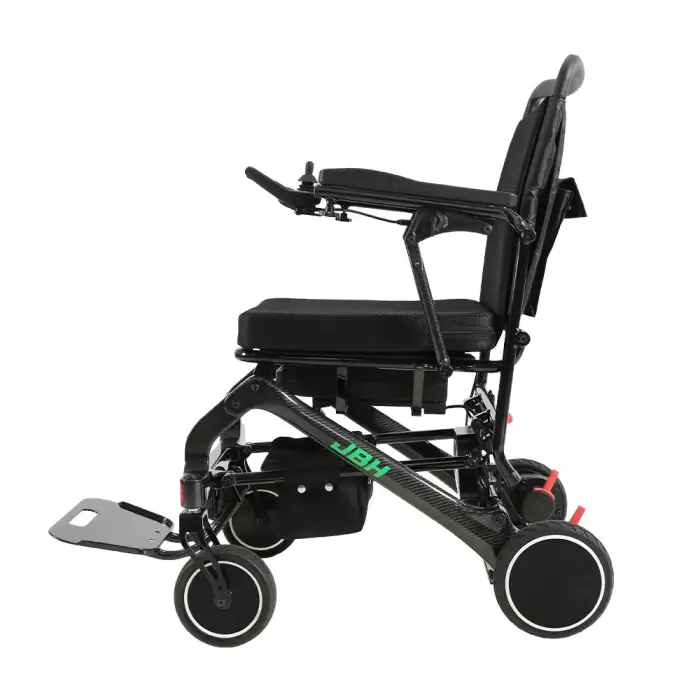 JBH DC09 Factory Manufactory Folding Carbon Fiber Light Weight Electric Wheelchair