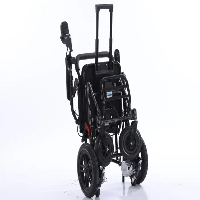 Handicapped Medical Home Elderly People Lightweight Power Wheelchair Automatic Folding Electric Wheelchair