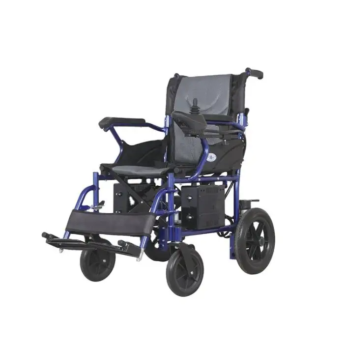 Kaiyang KY117LA Cheap Foldable Wheelchair for Disable Lightweight Lithium Battery Operated Power Wheelchair