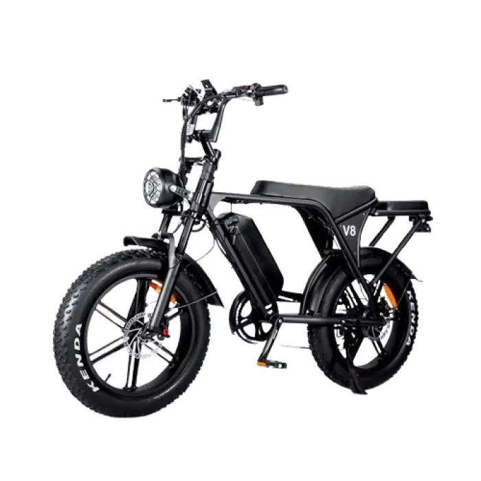 EU OUXI V8 Sport Electric E-Bike 250W City Electric Bicycle Upgrade Fat Tire Offroad Mountain Fatbike Europe Stock V8 Fat Bike