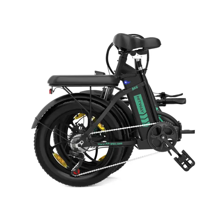 20'' 36V 12Ah Foldable Fat Tire Electric Bike 250W, All-Terrain Moutian E-Bike for Adults