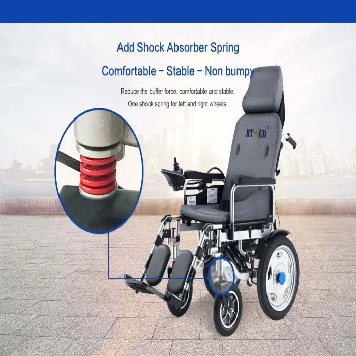 Lightweight Foldable Electric Multifunctional Wheelchair