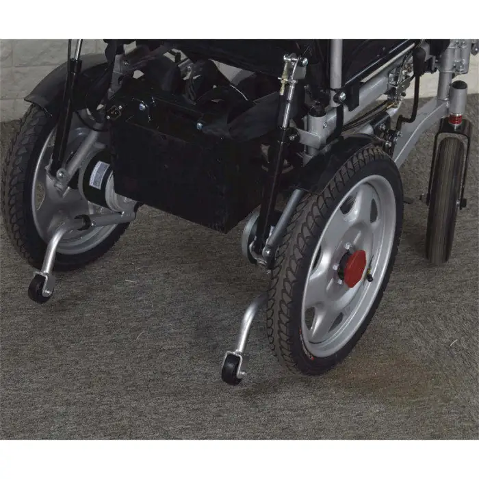 Luxury Electric Folding Handicapped Wheelchair Foldable Wheel Chair for Disabled