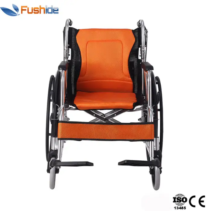 Aluminum Lightweight Folding Manual Wheelchair for Disabled