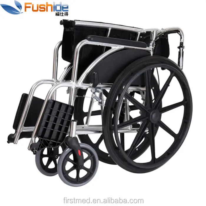 Aluminum Lightweight Folding Manual Wheelchair for Disabled