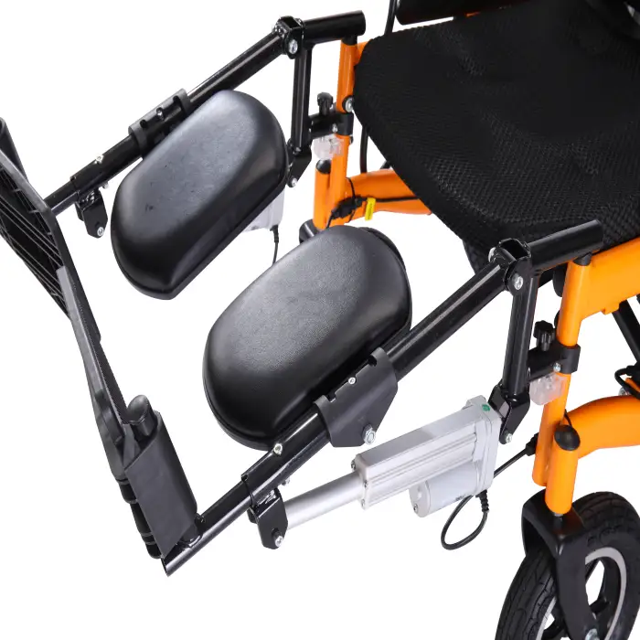 Full Automatic Lie Down Lightweight Electric Wheel Chair Price Wheelchair Disabled Reclining Silla De Ruedas Elektro Rollstuhl