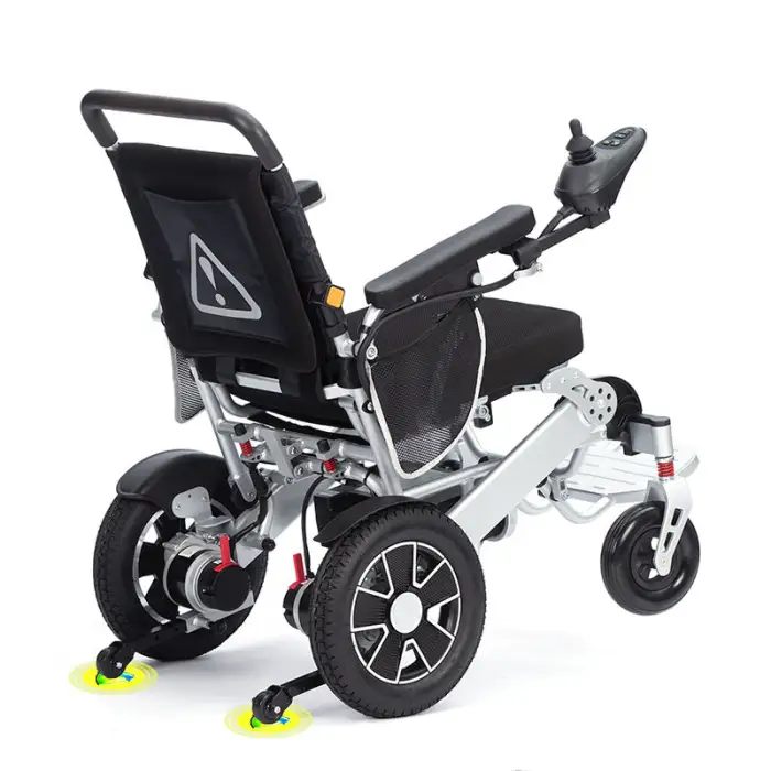 Portable Folding Aluminum Electric Wheelchair Lithium Battery Lightweight Electric Wheelchair for Elder