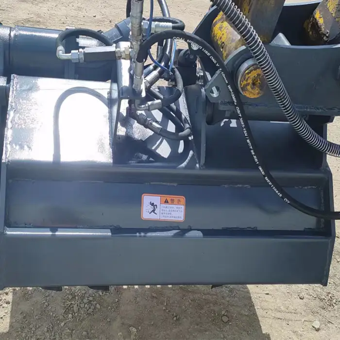 Hydraulic Excavator Rotary Tiller Cultivator 3 Point Rotary Tiller