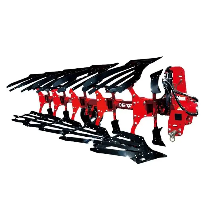 180HP Tractor Cultivators Equipped with Field Rotavator Cultivator Type B Hydraulic Flip Plow Equipment Reversible Plough