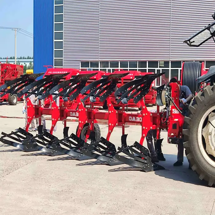 180HP Tractor Cultivators Equipped with Field Rotavator Cultivator Type B Hydraulic Flip Plow Equipment Reversible Plough