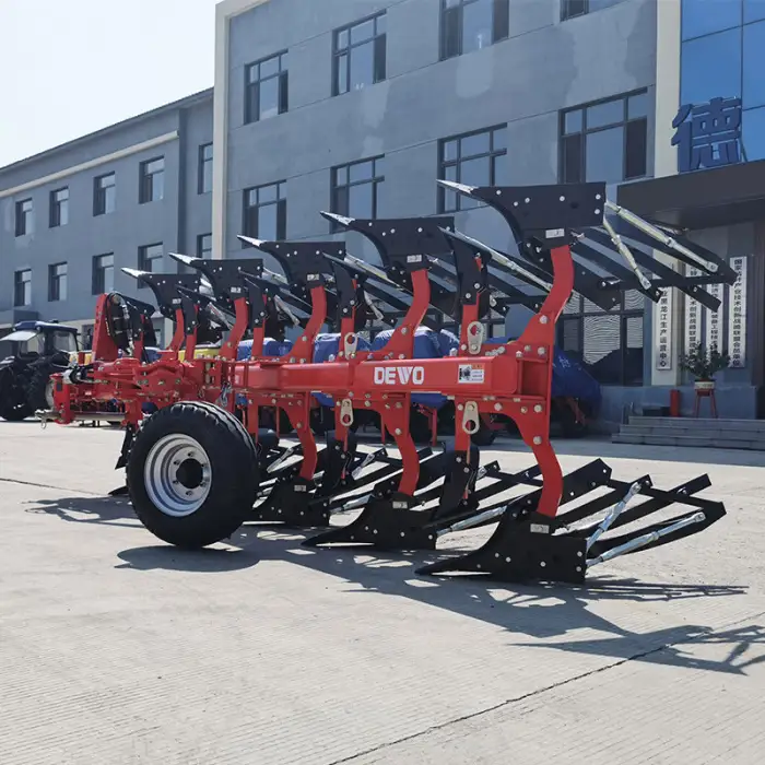 180HP Tractor Cultivators Equipped with Field Rotavator Cultivator Type B Hydraulic Flip Plow Equipment Reversible Plough