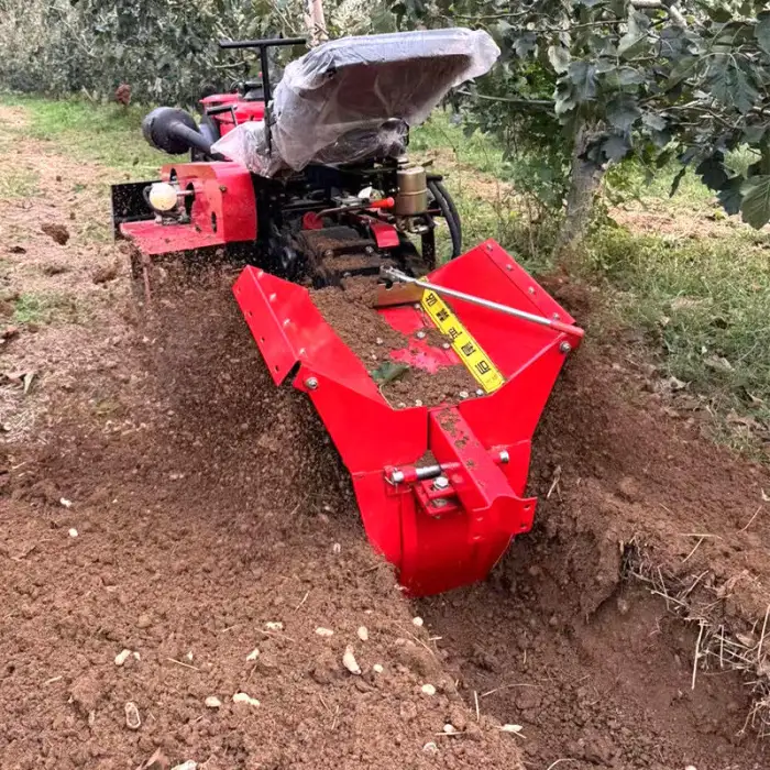 Crawler Rotary Tiller 25hp 35hp Agricultural Farm Equipment Mini Farming Cultivator Crawler Tractors