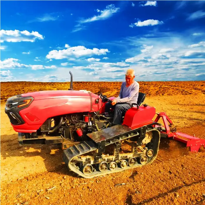 Multifunctional Lawn Tractor Power Tiller Sowing Fertilizing Tractor Leveling Threshing Ploughing Weeding Rotary Cultivator