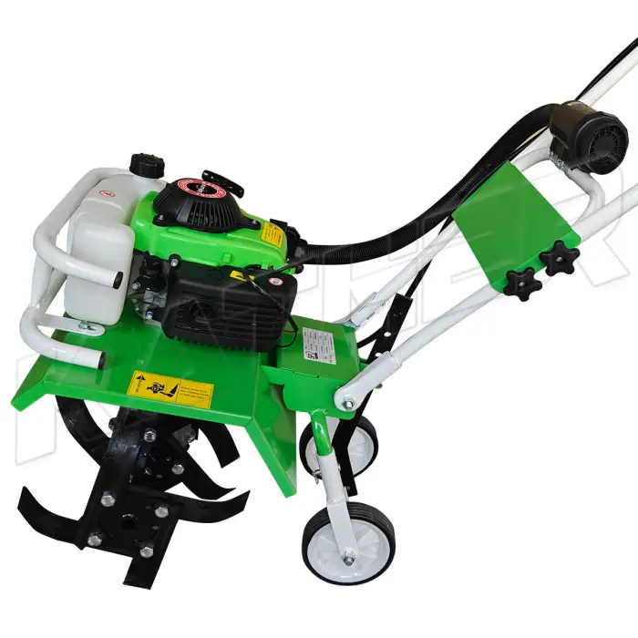 KATHER High Performance Hand Push Mini Power Tiller Cheap Gasoliner Rotavator Tiller Petrol Powered Tiller Cultivator