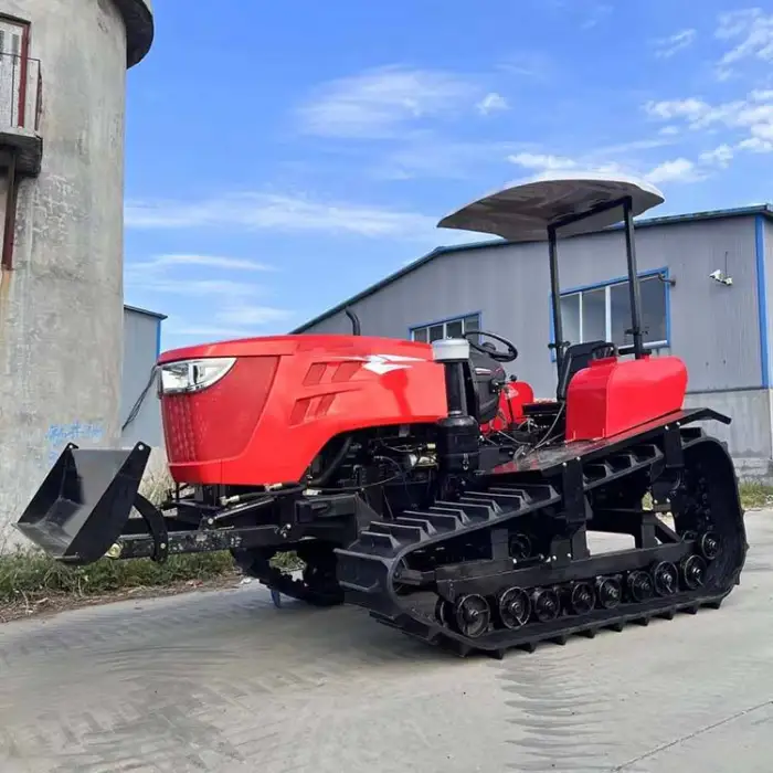 Farm Crawler-type Rotary Tiller Sowing Fertilizing Tractor Weeding Rotary Cultivator Multifunctional Power Tiller