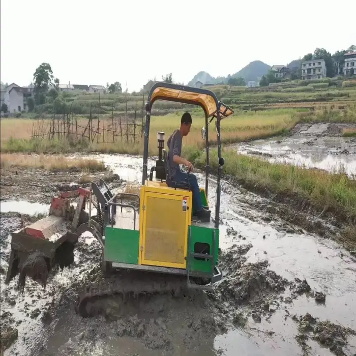 Multi Function Crawler Type Rotary Cultivator Tiller