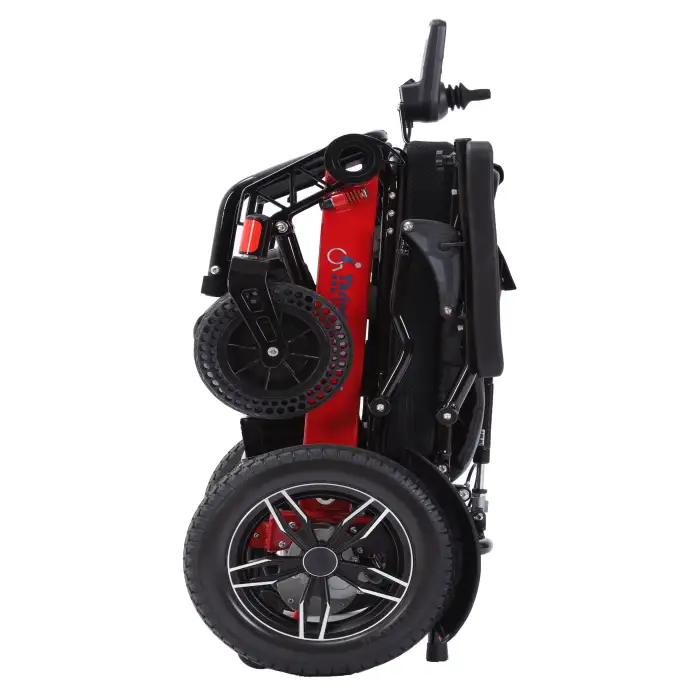 Electric Wheelchair With Remote Control for Home Hospital Folding Electric Wheelchair