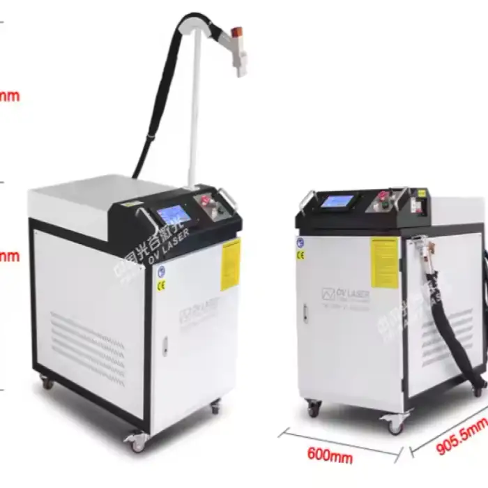 2000W Laser Cleaning Machine Laser Cleaning Machine for Metal Wood Stone Graffiti Dirt Paint Dust Removal