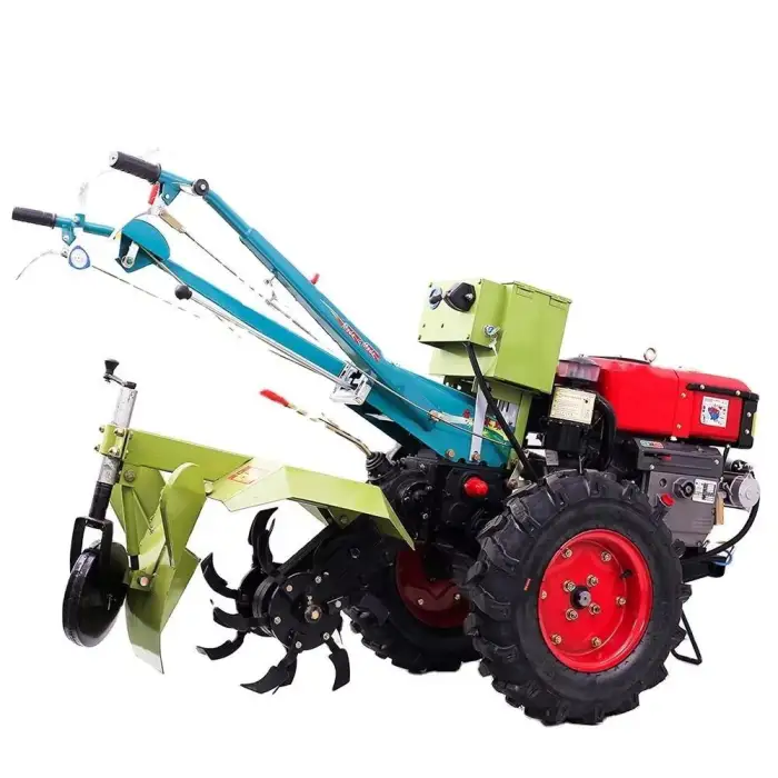 Professional 4-stroke Hand Tiller Soil Rotary Tiller Cultivator Machine for Garden and Farm