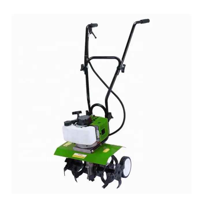 High Performance Hand Push Mini Power Tiller Cheap Gasoliner Saw Rotavator Tiller Gasoline Petrol Powered Tiller