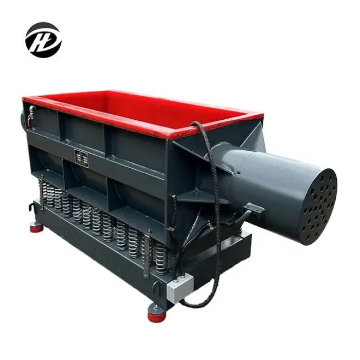 Vibrating Rectangular Surface Finishing Polishing Vibratory Machine