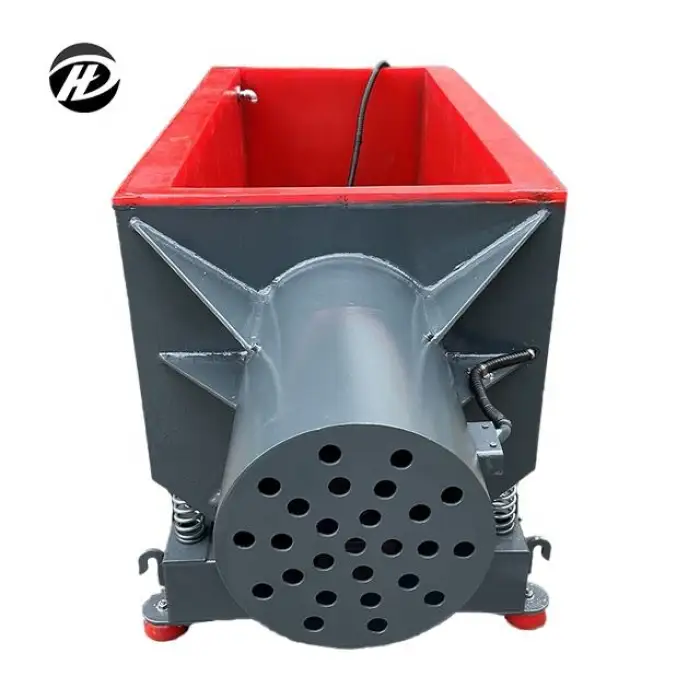 Vibrating Rectangular Surface Finishing Polishing Vibratory Machine