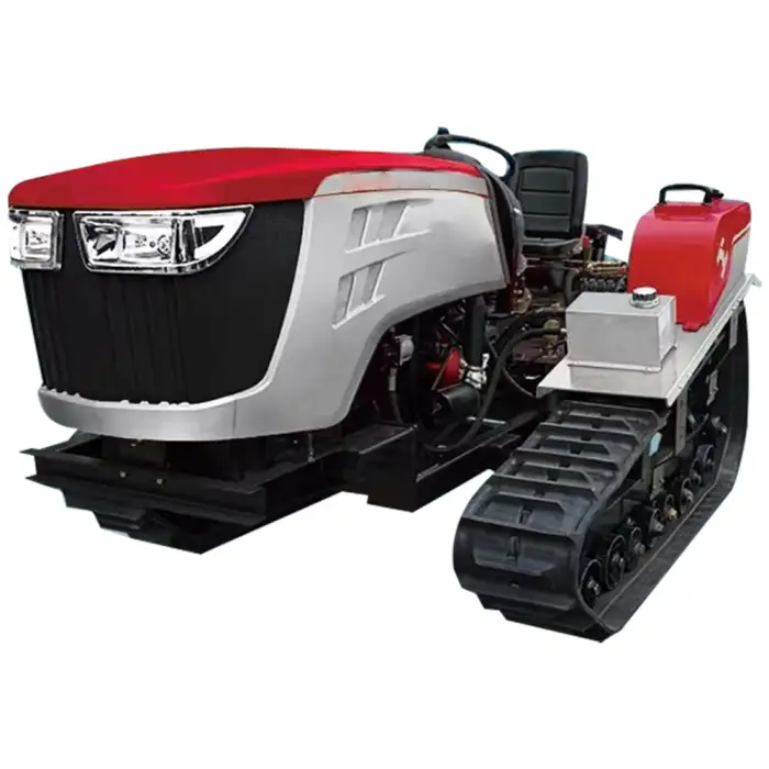 Farm Crawler-type Rotary Tiller Sowing Fertilizing Tractor Leveling Threshing Ploughing Weeding Rotary Cultivator