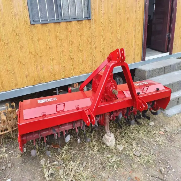 Used Farm Machine Mini Power Tractor Rotary Tiller Cultivator