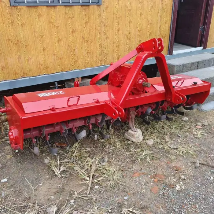 Used Farm Machine Mini Power Tractor Rotary Tiller Cultivator