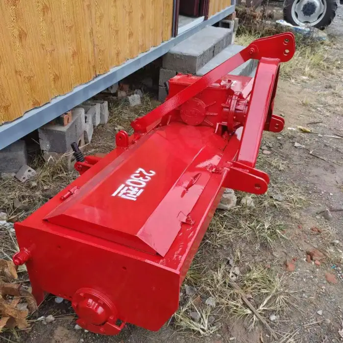 Used Farm Machine Mini Power Tractor Rotary Tiller Cultivator