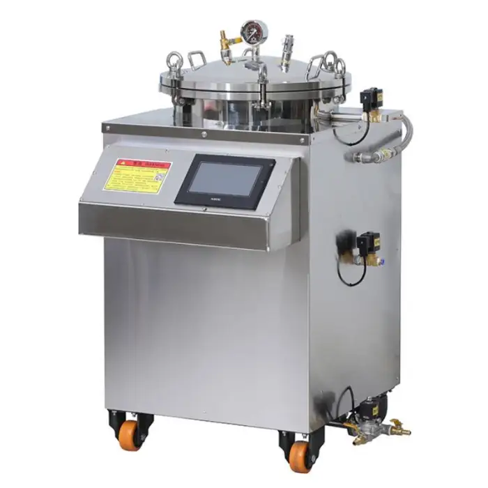 Food Sterilization Pot High Pressure Water Bath Steam Retort Autoclave for Canning Food 80L/100L/150L