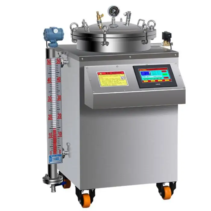 Food Sterilization Pot High Pressure Water Bath Steam Retort Autoclave for Canning Food 80L/100L/150L