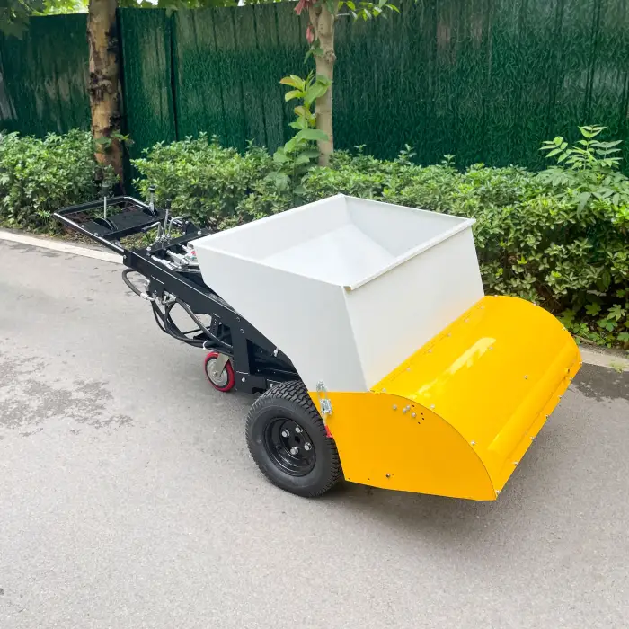 Mini Asphalt Road Paver Hand Automatic Asphalt Paver Wheel Concrete Road Paving Machine