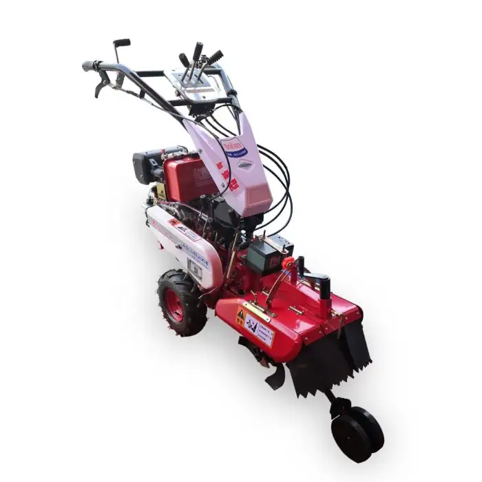 Farm Cultivator Tractors Farm Implements Gear Drive Rotavator Micro Tiller