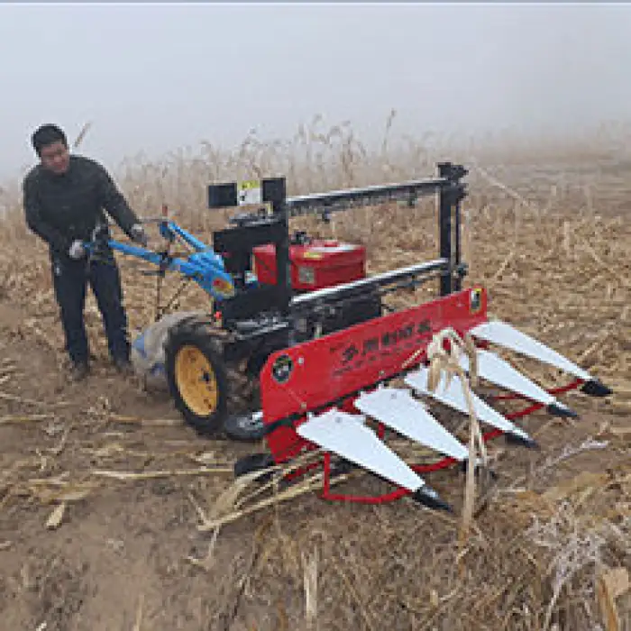 Multi Purpose with Plough Rotavator Corn Wheat Planter Two Wheels Hand Walking Tractors